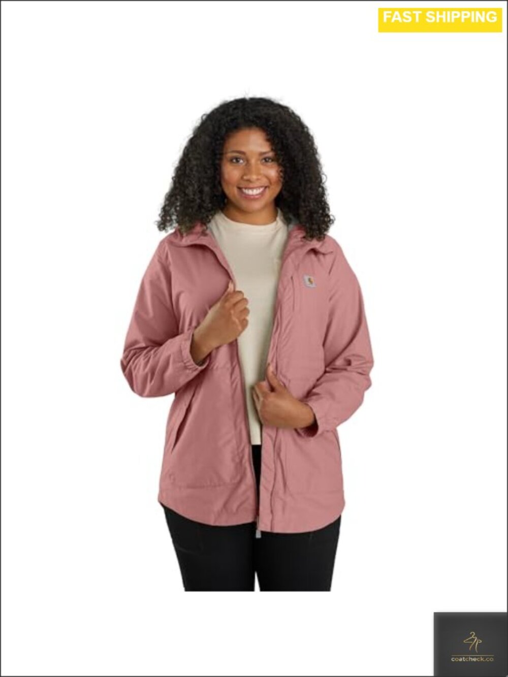 Carhartt Rockford Coat Wind Fighter Anorak Hooded Raincoat